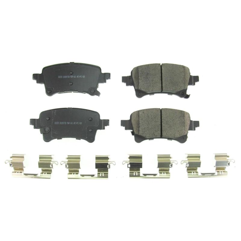 PowerStop Power Stop 2020 Jeep Gladiator Rear Z17 Evolution Ceramic Brake Pads w/Hardware