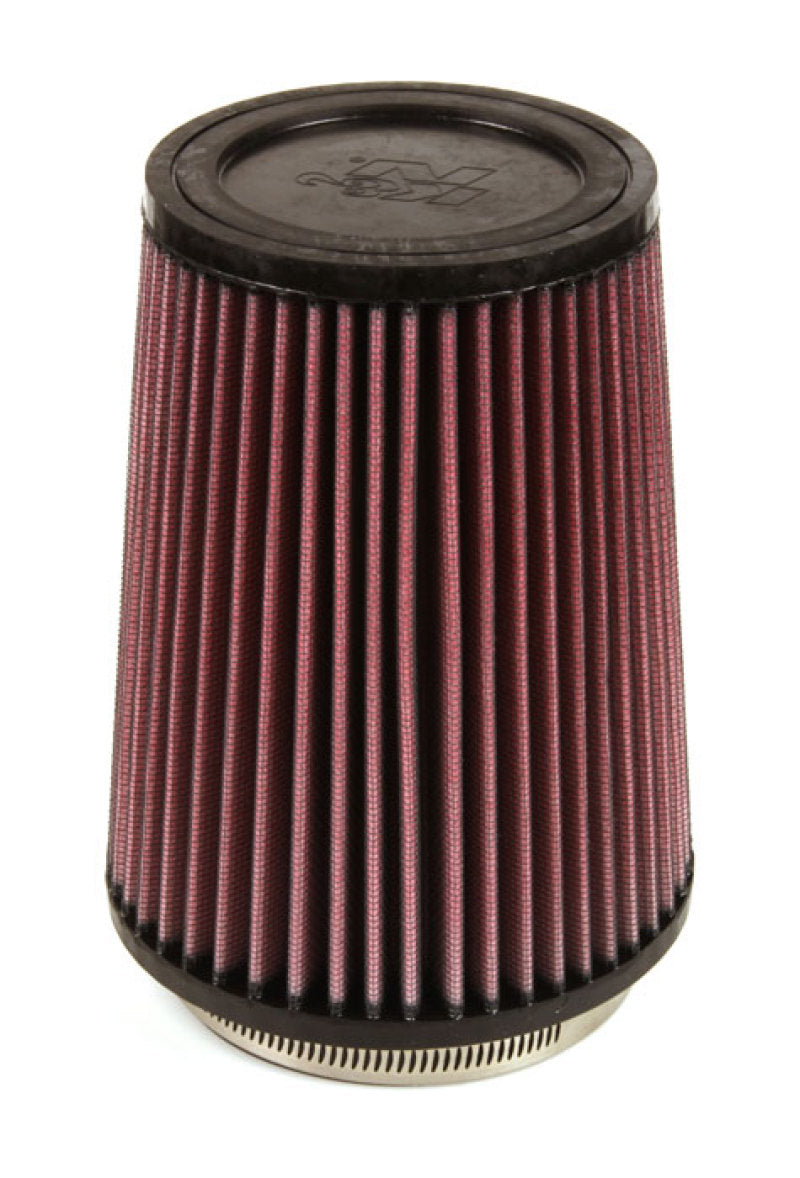 K&N Engineering K&N Filter Universal Rubber Filter 4 inch Flange 5 3/8 inch Base 4 3/8 inch Top 7 inch Height