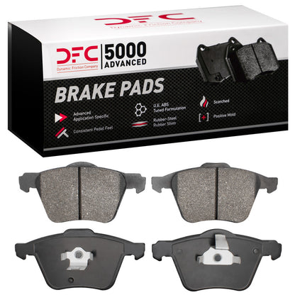 DFC 03-09 Volvo XC90 Front 5000 Advanced Low Metallic Brake Pads