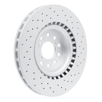 DFC 23-26 Honda Civic Hatchback Front Drilled Hi-Carbon Alloy Geomet Coated Rotor