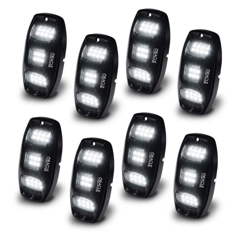 ORACLE Lighting Oracle Underbody RGB+W Wheel Well Rock Light Kit - 8 PCS - ColorSHIFT