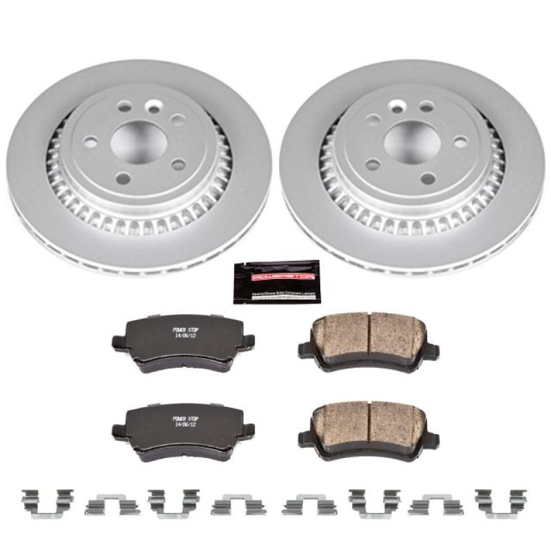 PowerStop Power Stop 10-17 Volvo XC60 Rear Z23 Evolution Sport Coated Brake Kit