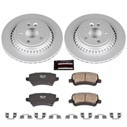 PowerStop Power Stop 10-17 Volvo XC60 Rear Z23 Evolution Sport Coated Brake Kit