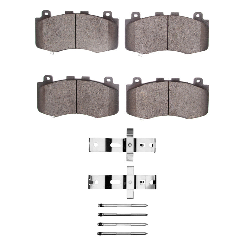 DFC 18-25 Dodge Durango Front Active Performance Pads and Hardware Kit