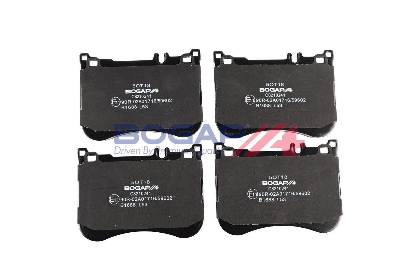 BOGAP C8210241 Brake Pad Set, Disc Brake | ML Performance Car Parts