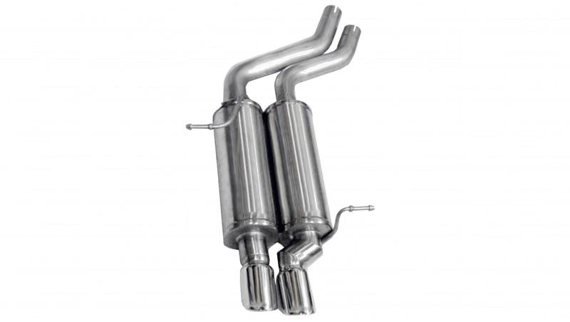CORSA Performance Corsa 2001-2006 BMW 325i/ci Convertible E46 Polished Sport Axle-Back Exhaust