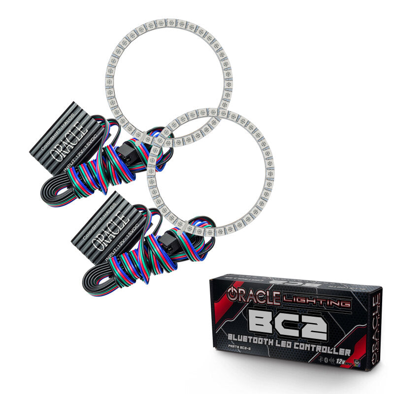 ORACLE Lighting Oracle Jaguar XJ 10-15 Halo Kit - ColorSHIFT w/ BC1 Controller