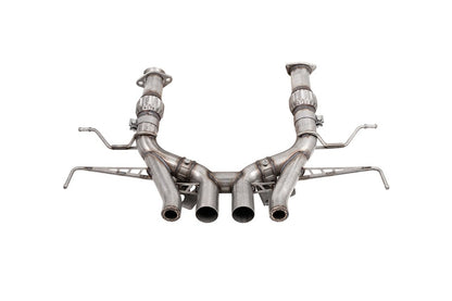 CORSA Performance Corsa 23-25 Chevrolet Corvette C8 Z06 3in Valved Cat-Back Exhaust Muffler Delete Track Systemw/o Tip