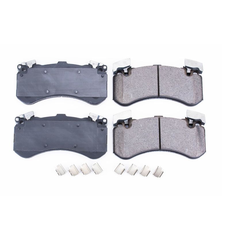 PowerStop Power Stop 16-18 Audi A7 Quattro Front Z17 Evolution Ceramic Brake Pads w/Hardware