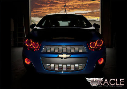 ORACLE Lighting Oracle 12-16 Chevrolet Sonic LED Headlight Halo Kit - Blue