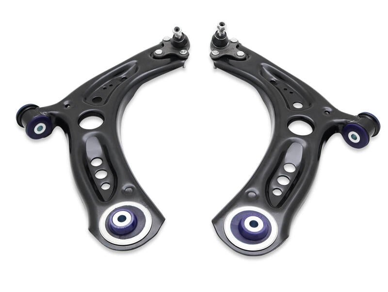 SuperPro 2015 Volkswagen Golf Rear Base Front Control Arm Lower Assembly Kit (Add. Positive Caster)