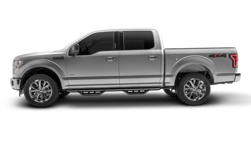 N-Fab Podium LG 15-17 Ford F-150 SuperCrew - Tex. Black - 3in