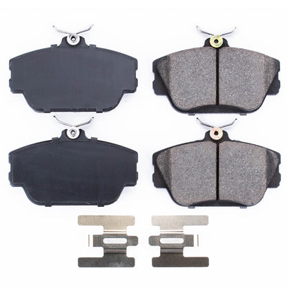 PowerStop Power Stop 95-99 Ford Taurus Front Z17 Evolution Ceramic Brake Pads w/Hardware