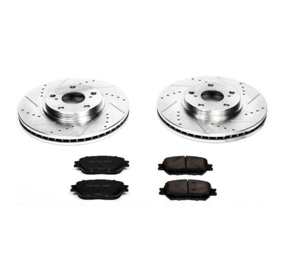 PowerStop Power Stop 02-04 Toyota Camry Front Z23 Evolution Sport Brake Kit