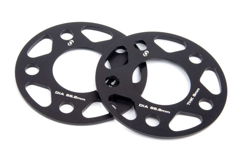 Dinan Wheel Spacers - 5x112 - 66.5mm CB - 6mm Thick (Set of 2)