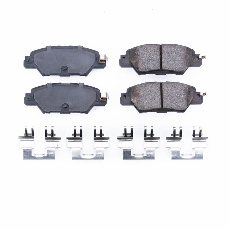 PowerStop Power Stop 16-19 Mazda CX-5 Rear Z17 Evolution Ceramic Brake Pads w/Hardware