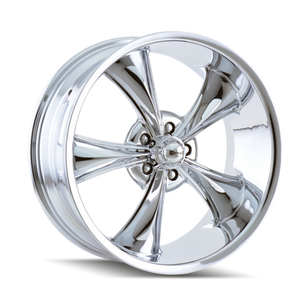 Ridler Wheels Ridler 695 17x7 / 5x120.65 BP / 0mm Offset / 83.82mm Hub Chrome Wheel