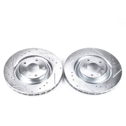 PowerStop Power Stop 06-09 Cadillac XLR Front Evolution Drilled & Slotted Rotors - Pair