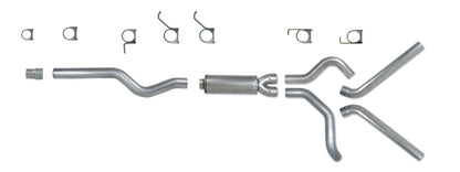 Diamond Eye Performance Diamond Eye KIT 4in Catback DUAL SS: 2006-2007.5 CHEVY/GMC 6.6L 2500/3500
