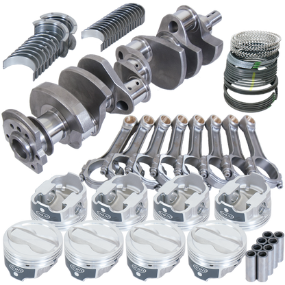 Eagle Chevy LT1350 1Pc 3.750in Crank 6.000in I-Beam Rods -18cc 4.030in Pistons Rotating Assembly