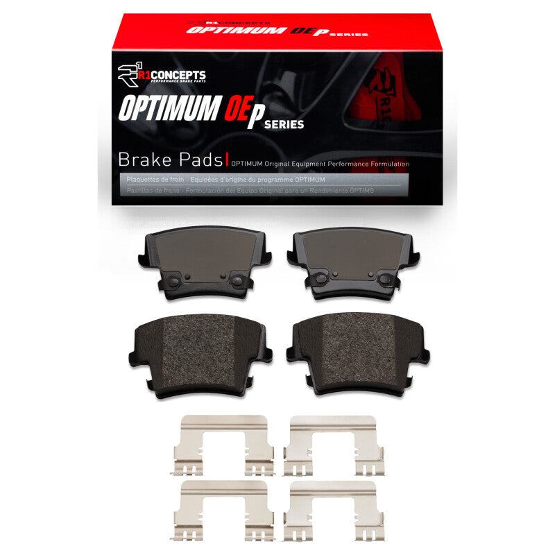 R1 Concepts R1 07-23 Chrysler 300 Rear Optimum OE Pads & Hardware Kit