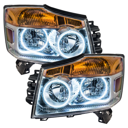 ORACLE Lighting Oracle Nissan Armada 08-15 Halo Kit - ColorSHIFT w/ 2.0 Controller