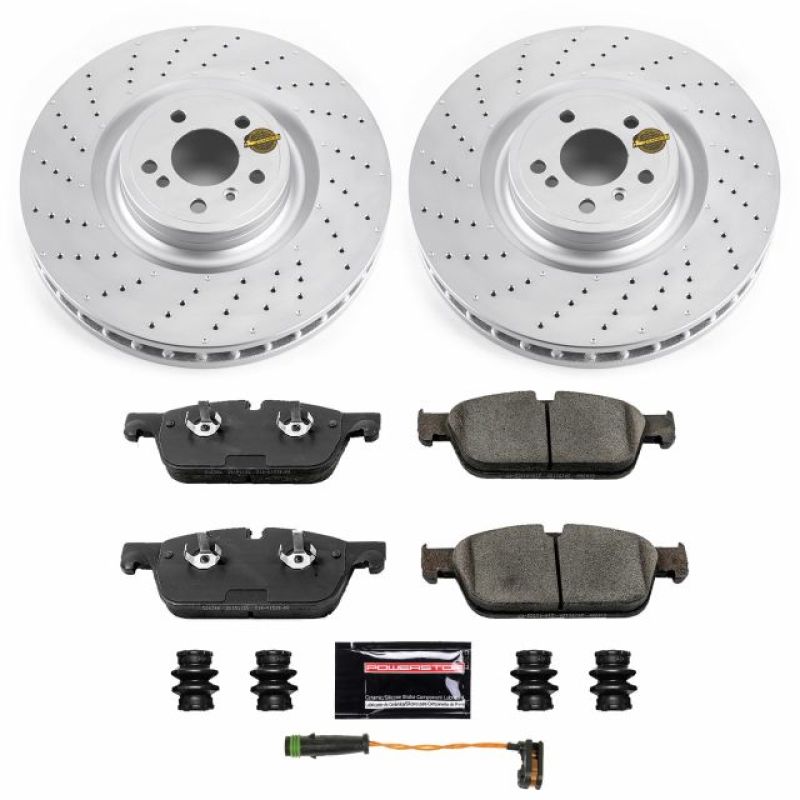 PowerStop Power Stop 12-14 Mercedes-Benz ML550 Front Z23 Coated Brake Kit