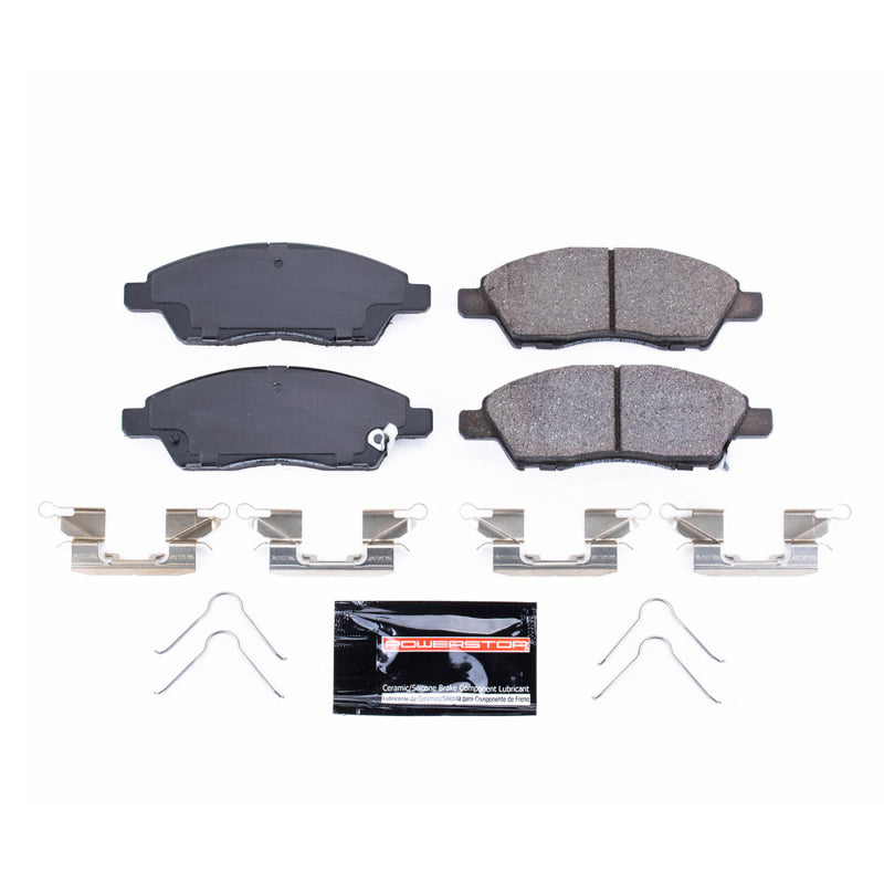 PowerStop Power Stop 15-16 Nissan Micra Front Z23 Evolution Sport Brake Pads w/Hardware