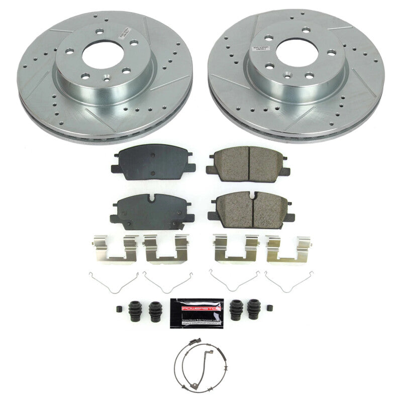 PowerStop Power Stop 20-22 Cadillac CT4 Front Z23 Evolution Brake Kit