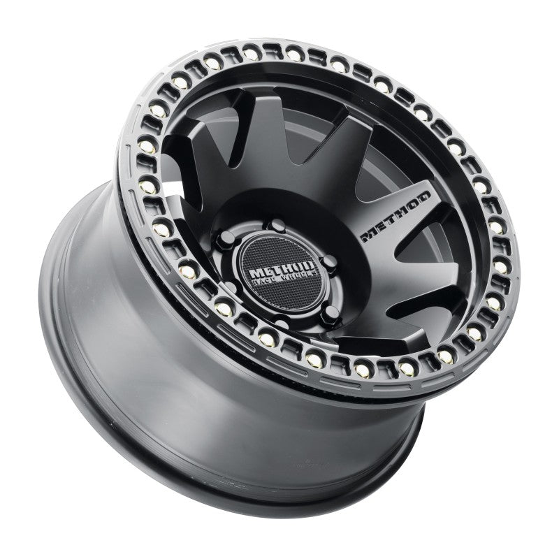 Method Wheels Method MR108 17x9 -44mm Offset 6x5.5 106.25mm CB Matte Black w/BH-H24125-38 Wheel