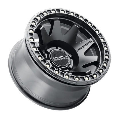 Method Wheels Method MR108 17x9 -44mm Offset 6x5.5 106.25mm CB Matte Black w/BH-H24125-38 Wheel