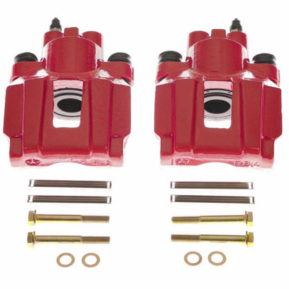PowerStop Power Stop 04-08 Chrysler Pacifica Rear Red Calipers - Pair