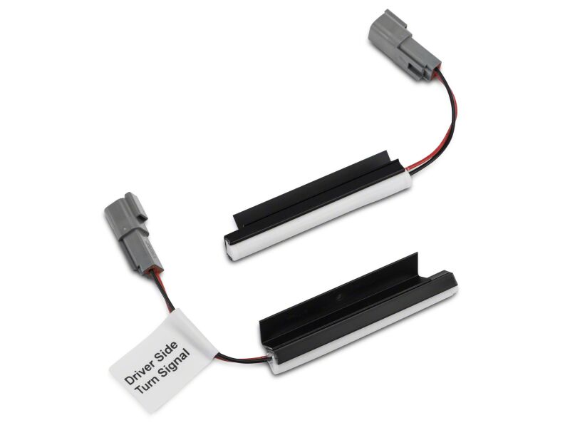 Raxiom 15-17 Ford Mustang GT Axial Series Hood Mount LED Turn Signal Kit- Red