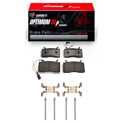 R1 Concepts R1 2017-2025 Alfa Romeo Giulia Front R1 Optimum OE Pads & Hardware Kit