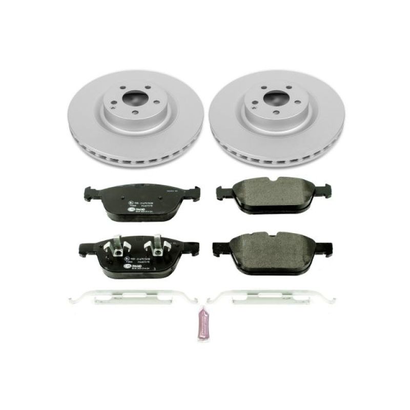 PowerStop Power Stop 10-15 Volvo XC60 Front Euro-Stop Brake Kit