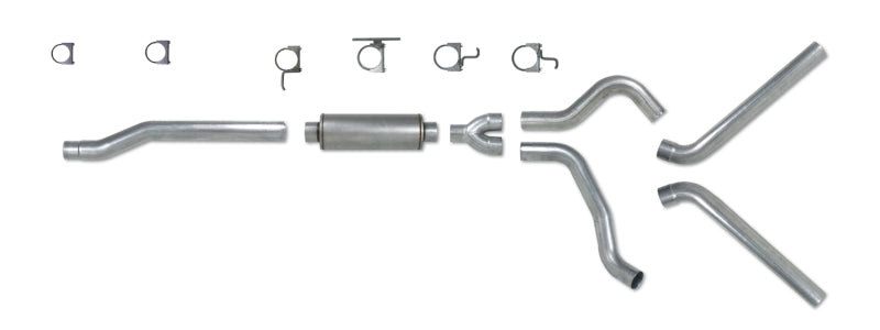 Diamond Eye Performance Diamond Eye KIT 4in Catback DUAL AL: 03-07 FORD 6.0L F250/F350