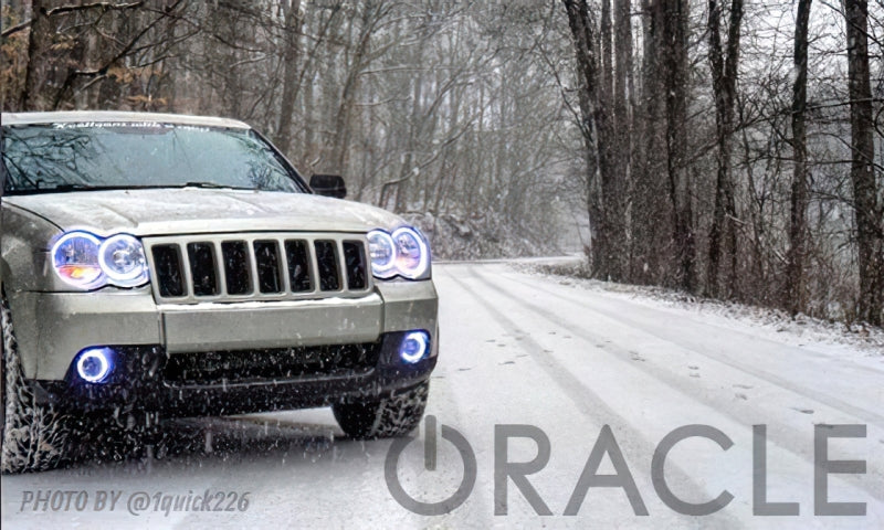 ORACLE Lighting Oracle Jeep Grand Cherokee 05-10 Halo Kit - ColorSHIFT
