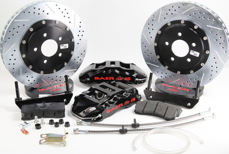 Baer Brakes 05-10 Chrysler 300 15in Extreme+ Rear Brake Kit-Black-