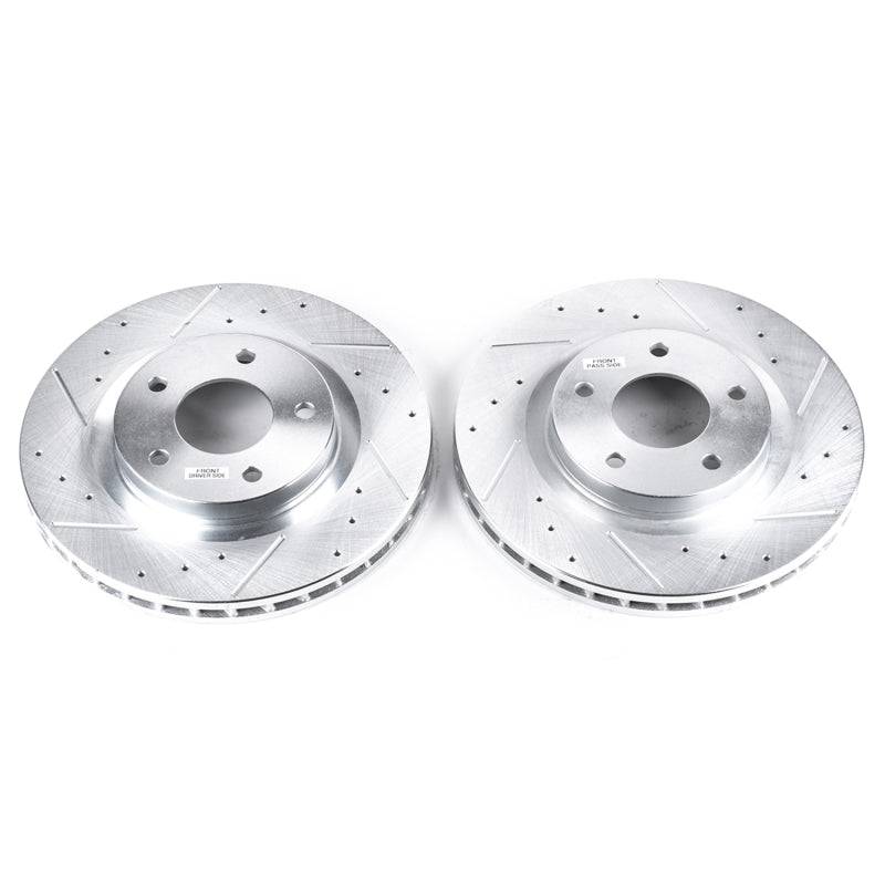 PowerStop Power Stop 11-14 Chrysler 200 Front Evolution Drilled & Slotted Rotors - Pair