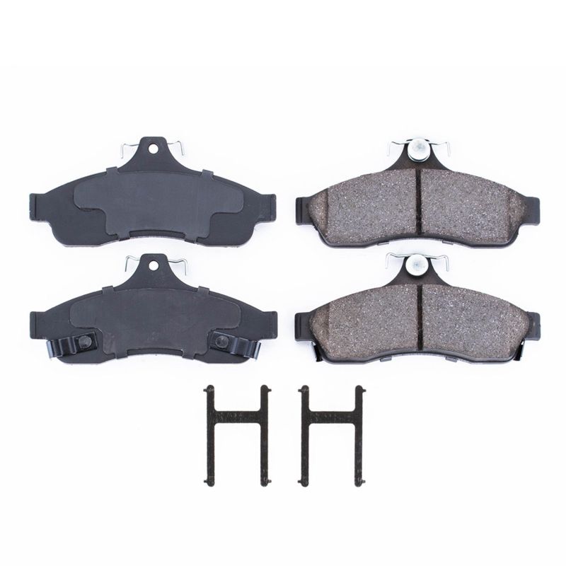 PowerStop Power Stop 94-96 Chevrolet Caprice Rear Z17 Evolution Ceramic Brake Pads w/Hardware