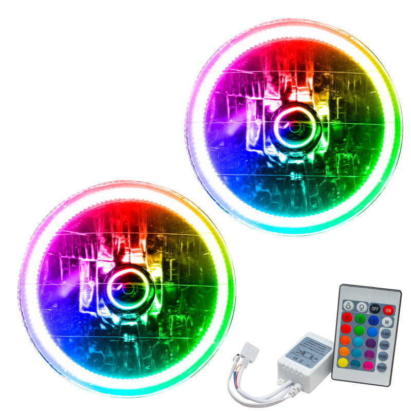 ORACLE Lighting Oracle 97-06 Jeep Wrangler TJ SMD HL - ColorSHIFT w/ Simple Controller