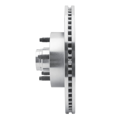 R1 Concepts R1 01-05 Ford Explorer Sport Front Right Drilled & Slotted Silver Brake Rotor
