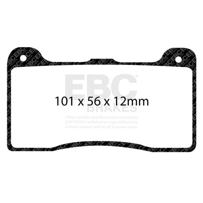 EBC Bluestuff NDX Formula Racing Brake Pads