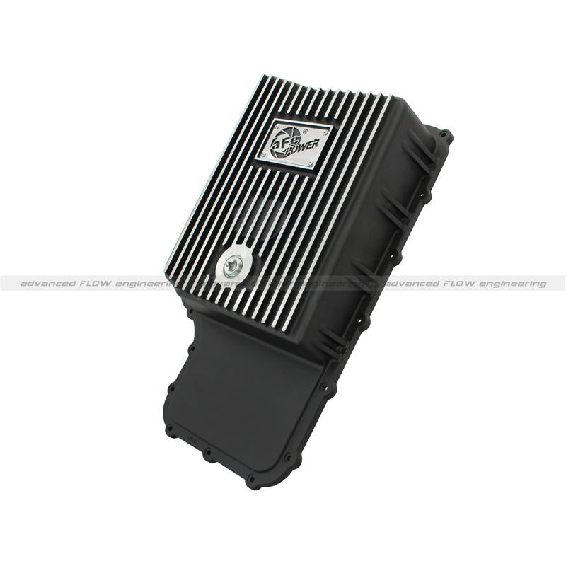 aFe Power Cover Trans Pan Machined Trans Pan 2006 Dodge RAM 5.9L Cummins