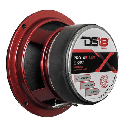 DS18 5.25in 150 Watts RMS 4 ohm Mid-Range Loudspeaker Bullet Loudspeaker