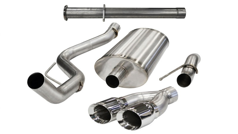 CORSA Performance Corsa 2011-2014 Ford F-150 Raptor 6.2L V8 145in Wheelbase Polished Xtreme Cat-Back Exhaust