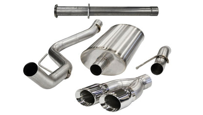 CORSA Performance Corsa 2011-2014 Ford F-150 Raptor 6.2L V8 145in Wheelbase Polished Xtreme Cat-Back Exhaust