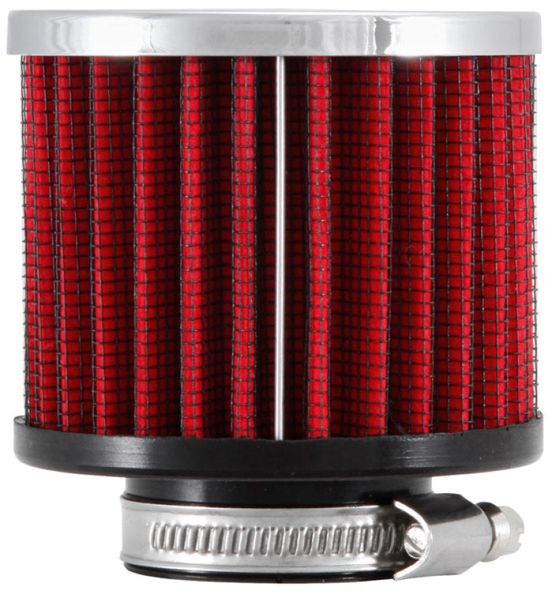 K&N Engineering K&N 1.375 inch ID 3 inch OD 2.5 inch H Clamp On Crankcase Vent Filter