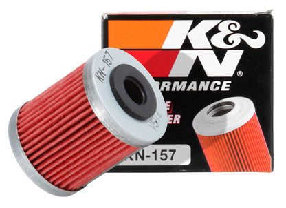 K&N Engineering K&N Oil Filter 1.625in OD x 2.063in H for 99-07 KTM 250/400/450/520/525/540/625/660/690 (2nd Filter)