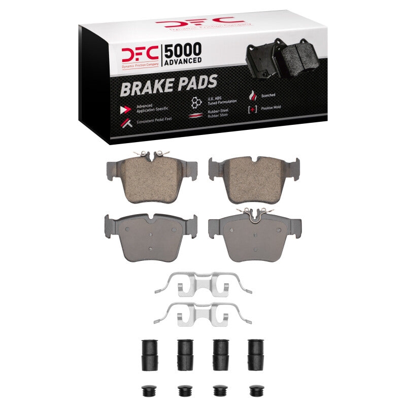 DFC 16-23 Mercedes-Benz GLC250 (South America) Rear 5000 Advanced Ceramic Brake Pads & Hardware Kit